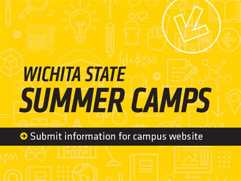 Wichita state summer camps 2023 - Engineering Summer Camps 2023. Each year, WSU College of Engineering offers youth a chance to explore their interests in engineering and computer science through several week-long summer camps for 4th through 12th grades held each summer during June and July. We are happy to announce that we are offering 15+ verity of camps in summer-2023.